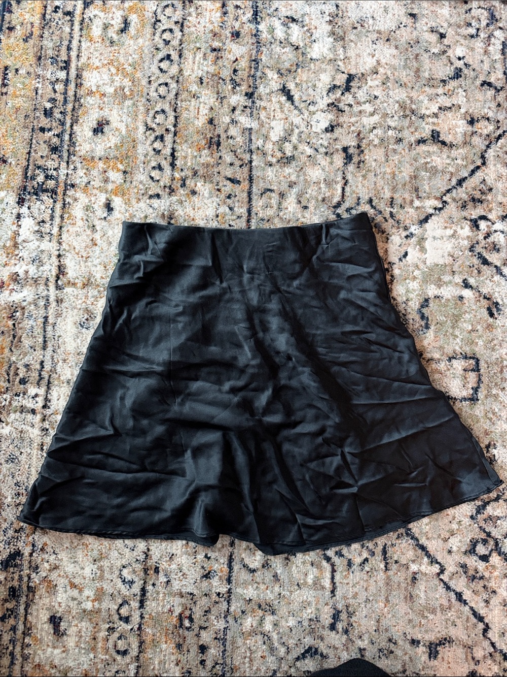 Quince 100% silk skirt